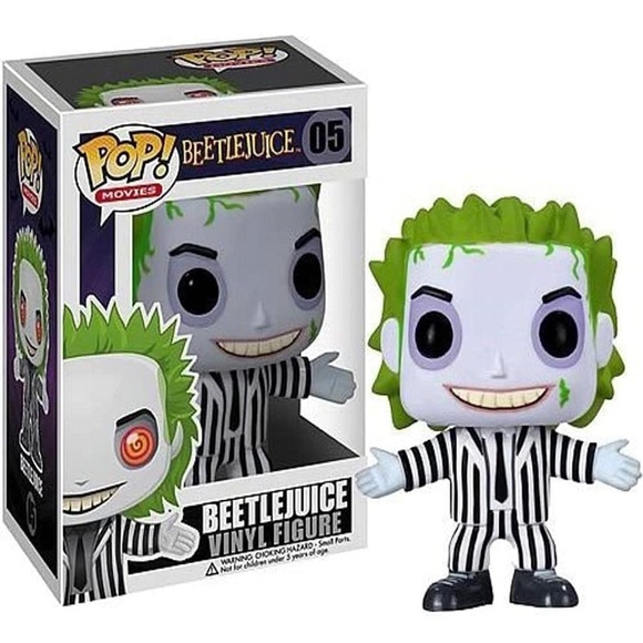 Funko Pop! Movies Beetlejuice Vinyl Figure #05 New in box